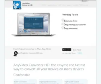 AnyvideoconverterHD.com(AnyVideo Converter HD) Screenshot