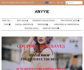 Anyyie.com(anyyie) Screenshot