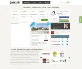 Anza.co.ke(Where property search starts) Screenshot