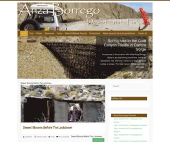 Anzaborrego.net(Anza Borrego) Screenshot