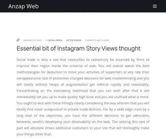 Anzapweb.com(Anzap Web) Screenshot