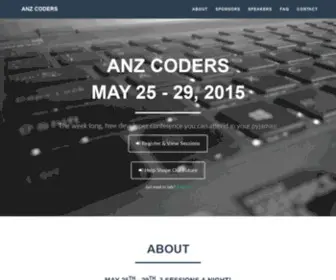 Anzcoders.com(ANZ Coders) Screenshot