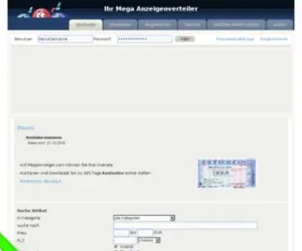 Anzeigenbeamer.de(Steht zum Verkauf) Screenshot