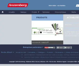 Anzemberg.com(Matériels) Screenshot