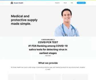 Anzenhealth.com(Anzen Health) Screenshot