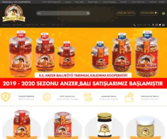 Anzerbalikooperatifi.com(Anzer Bal) Screenshot