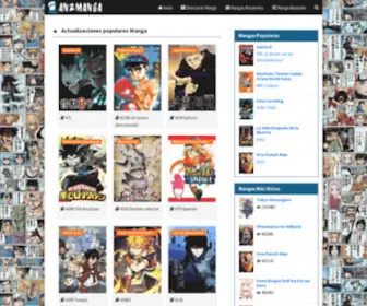 AnzmangasHD.com(Manga online español) Screenshot