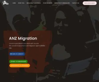 Anzmigration.com(ANZ Migration) Screenshot