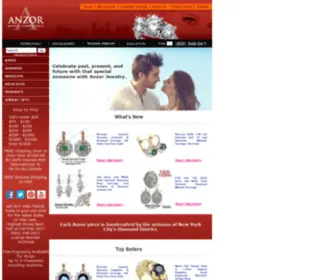Anzorjewelrycorp.com(Anzor Jewelry) Screenshot