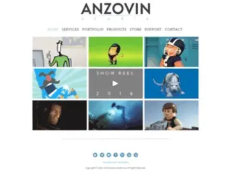 Anzovin.com(Raf Anzovin) Screenshot