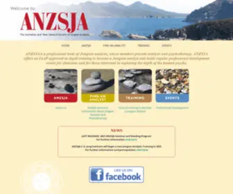 Anzsja.org.au(ANZSJA) Screenshot