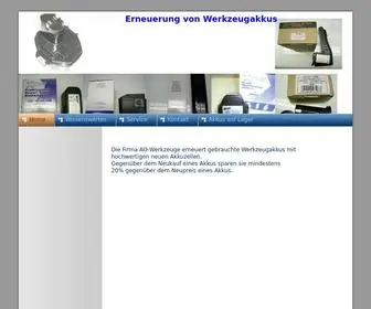 AO-WerkZeuge.de(Akku-Reparaturen) Screenshot