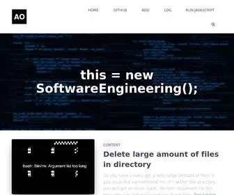 AO.gl(Master of Software (MS)) Screenshot