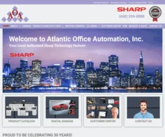 Aoa-SF.com(Atlantic Office Automation) Screenshot