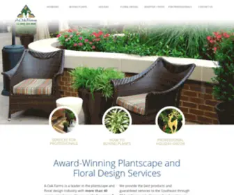 Aoakfarms.com(A Oak Farms) Screenshot