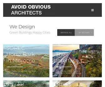 Aoarchitect.us(Avoid Obvious Architects) Screenshot