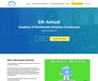 Aobmd.org(Learn Biomimetic Dentistry On Demand) Screenshot