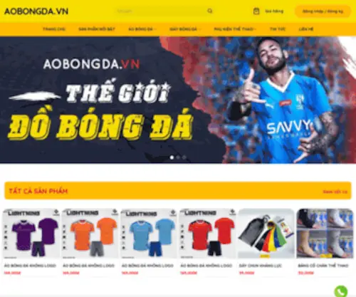 Aobongda.vn(Quần áo bóng đá đẹp) Screenshot