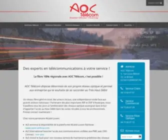 Aoc-Telecom.com(Télécom) Screenshot