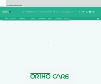 Aocare.in(ORTHO CARE) Screenshot