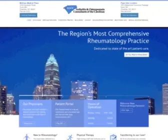 Aocc.md(Top Rheumatologists in Charlotte NC) Screenshot