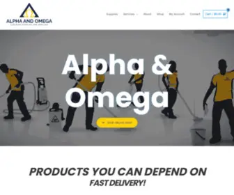 Aocs.com.au(Alpha & Omega Cleaning Supplies & Services) Screenshot