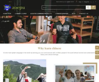 Aoepu.com(AOE Private University) Screenshot