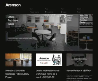 Aof.com(Arenson Office Furnishings) Screenshot