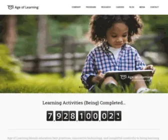 Aofl.com(Age of Learning) Screenshot