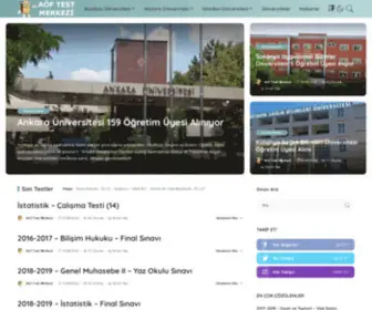 Aoftestmerkezi.com(Aöf) Screenshot
