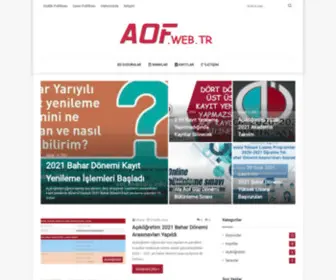 Aof.web.tr(Aöf) Screenshot