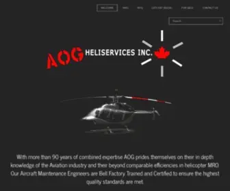 Aogheliservices.com(AOG Heliservices Inc) Screenshot