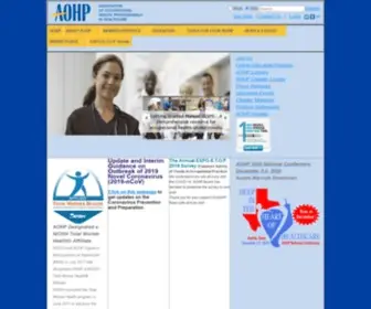 Aohp.org(Aohp) Screenshot