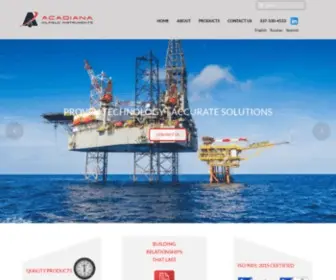 Aoi-US.com(Acadiana Oilfield Instruments) Screenshot