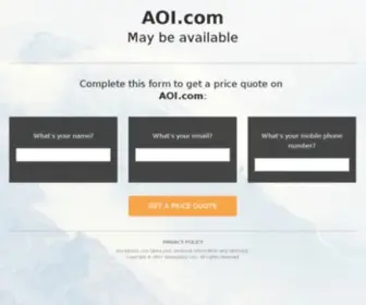 Aoi.com(AOI 'Art on Internet') Screenshot