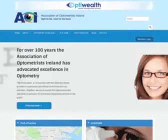 Aoi.ie(Optometry Ireland) Screenshot