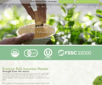 Aoimatcha.com(AOI Tea Company) Screenshot