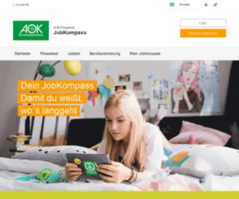 Aok-Jobkompass.de(AOK JobKompass AOK JobKompass) Screenshot