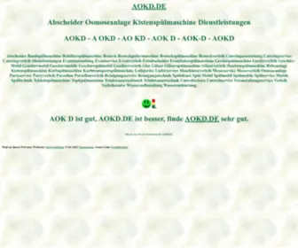 Aokd.de(Spülmobil) Screenshot