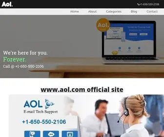 Aol-Customer-Support.us(Www.aol.com offcial site) Screenshot