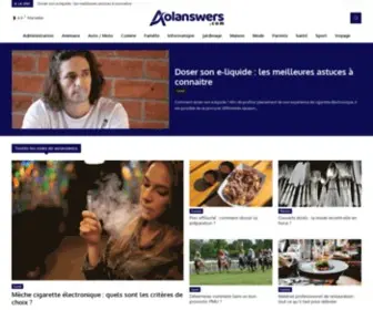 Aolanswers.com(Actualités) Screenshot