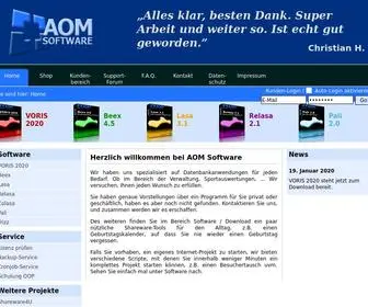 Aom-Software.de(AOM Software) Screenshot