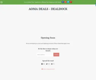 Aomadeals.com(AOMA DEALS) Screenshot