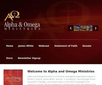 Aomin.org(Alpha and Omega Ministries) Screenshot