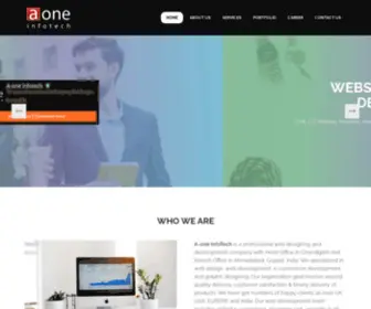 Aoneinfotech.net(A-One Infotech) Screenshot