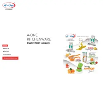 Aonekitchenware.com(A-One Kitchenware) Screenshot
