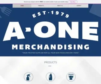 Aonemerchandising.com(A One Merchandising) Screenshot