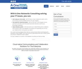 Aonenetworks.com(A One Networks) Screenshot