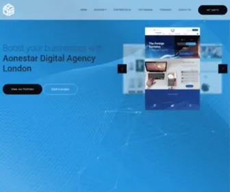 Aonestar.co.uk(Digital Marketing Agency London) Screenshot