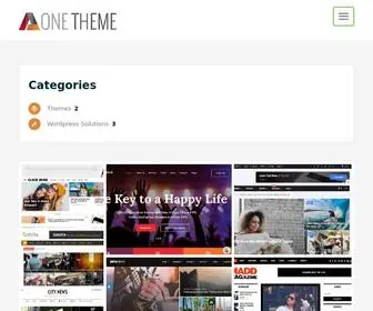 Aonetheme.com(WordPress Themes Developer) Screenshot